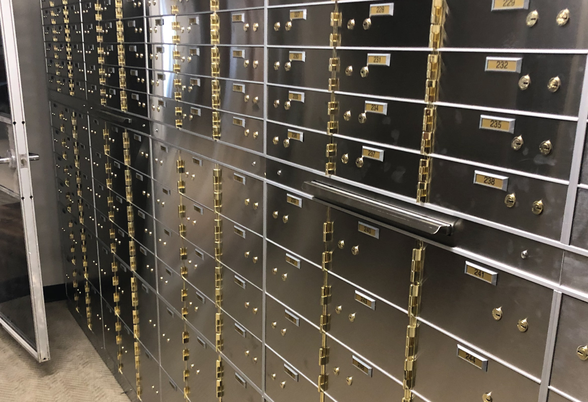 bank vaults and vault doors installed by black mesa security